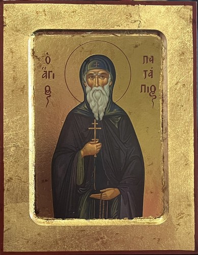 Saint patapios icon - patapios,