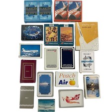 Airline themed playing cards - airline,