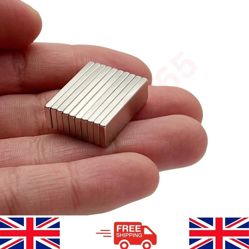 Strong magnets 30x10x2mm n35 - magnets,