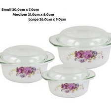 Occasion 3 Pcs Opal Casserole