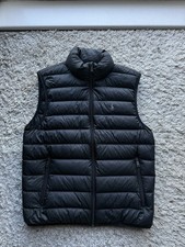 RARE Polo Ralph Lauren Gilet - PRP £285 - Men's Black Medium - Down Bodywarmer M
