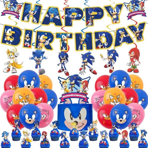 Sonic the hedgehog balloons - hedgehog,