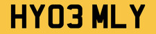 HI EMILY PRIVATE REG NUMBER