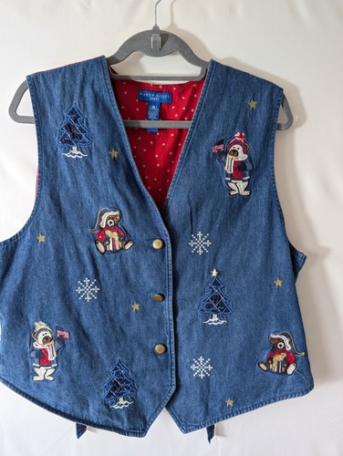 Vintage denim embroidered - vintage,