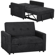 HOMCOM 2 Seater Sofa Bed