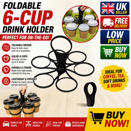 Drinks holder holiday foldable - drinks,