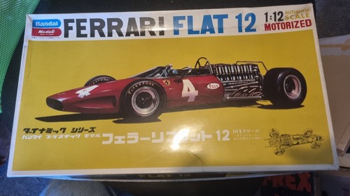 1968 bandai scale ferrari - 1:12,