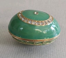 Fabergé Style Egg Trinket Box – Atlas Editions Glacier Lake