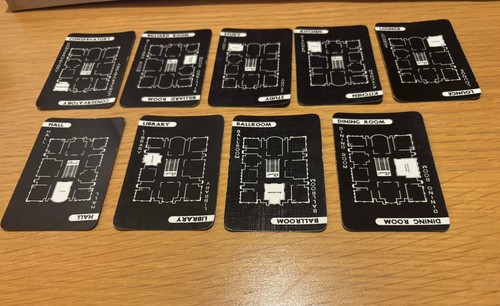 Cluedo board game spares set - board, spares,