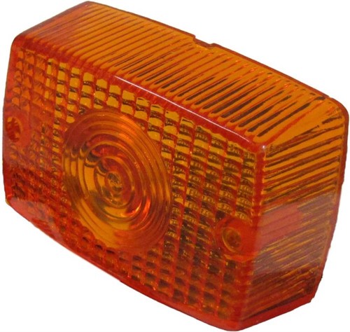 Indicator lens rear amber - lens,