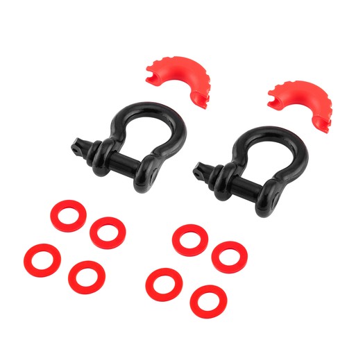 Black d ring shackles - ring,