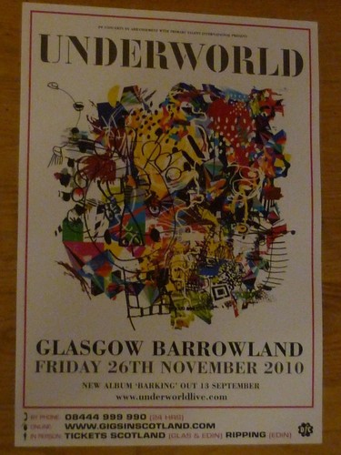Underworld glasgow 2010 live - glasgow,