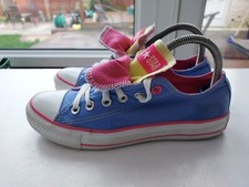 CONVERSE UK 5 LILAC DBL TONGUE