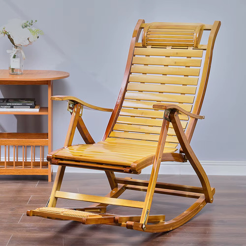 Adjustable bamboo rocking - adjustable,