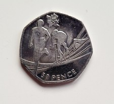 50 pence coin London Olympic