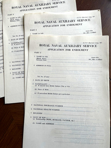 Royal naval auxiliary service - royal,