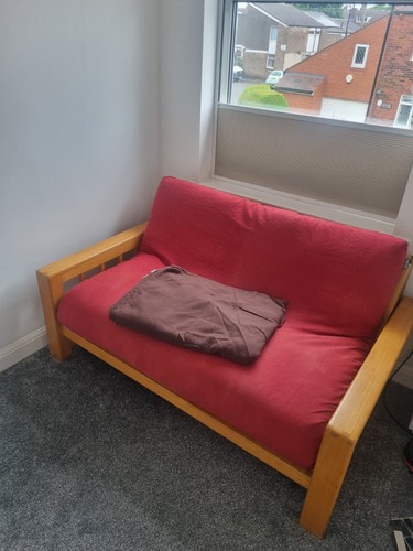 The futon company oak seater - the,