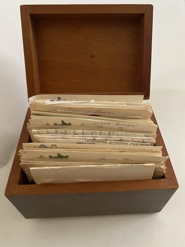 Vintage wood recipe - vintage,