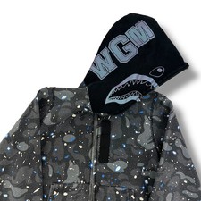 Bape Space Camo Shark Hoodie
