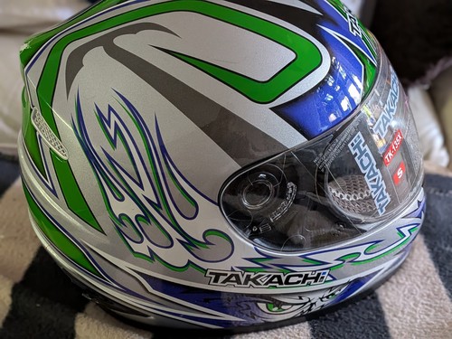 Takachi crash helmet - takachi, new