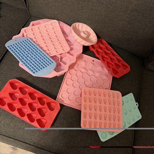 Silicone wax melt molds - silicone,