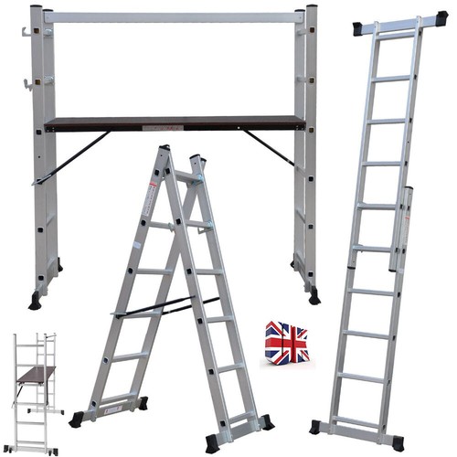 Large working platform ladder - large,