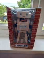 Brian Bri4n The Robot Confused.Com Talking Action Figure Toy Unused Untested Box