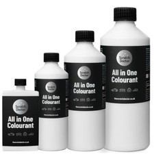 ALL IN ONE WHITE Leather Colourant Recolour Dye Paint Shoe Sofa Bag Jacket