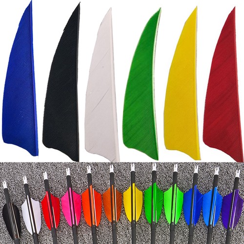 50pcs archery fletching shield - fletching,