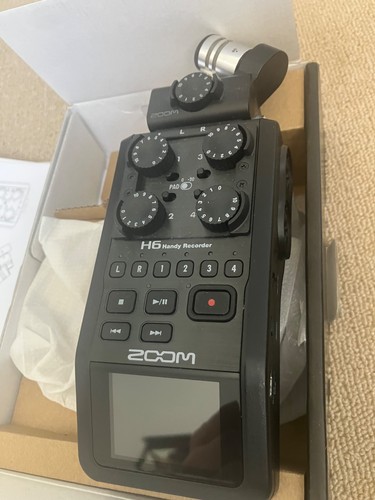 Zoom handy recorder boxed - h6,