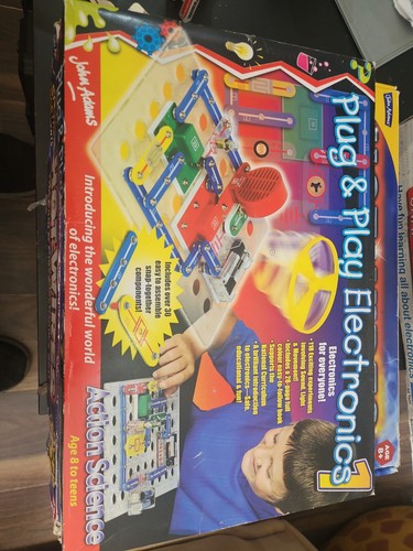 Plug play electronics set - plug,