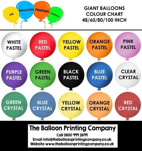 Inch balloons business - 60",