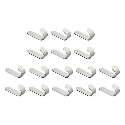 Pcs stainless steel hook - stainless, j