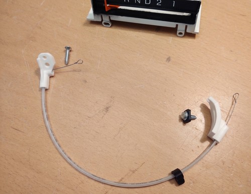 Shift indicator cable - 80-86,