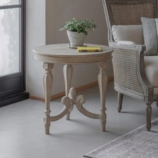 A PAIR of round Light wood