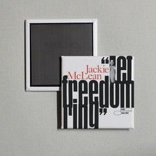 Jackie McLean - Let Freedom Ring (Rudy Van Geld Album Cover Locker Fridge Magnet