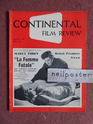 Continental film review - film, (1958)