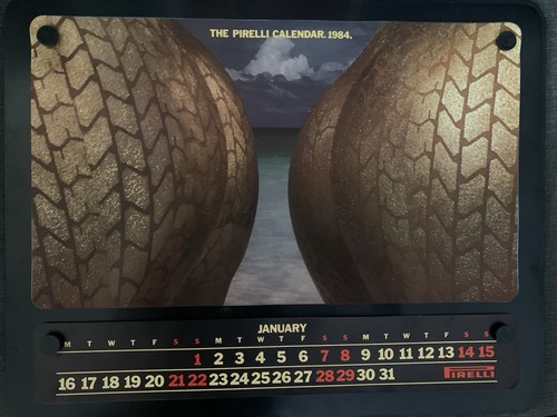 Vintage 1984 pirelli calendar - 1984,