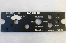 Aircraft Bendix CNA-12A Front Control Panel [1R5D]