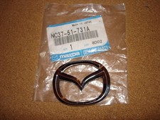 Mazda Steering Wheel Badge Chrome Coated Genuine PartNC37-51-731A  Made in Japan
