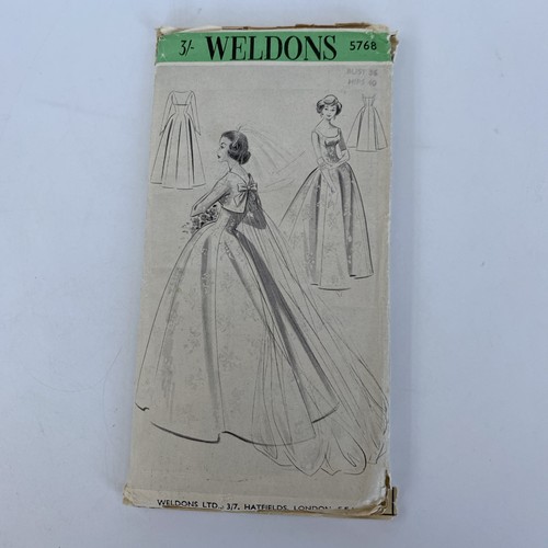 Weldons 5768 sewing - 5768, pattern