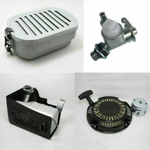 Exhaust muffler recoil pull - muffler,