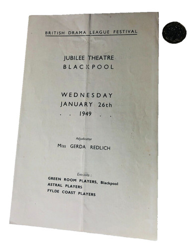 Theatre brochure blackpool - theatre,