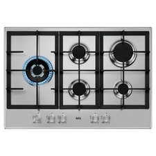 AEG HGB75500SM 75cm Slimline Gas Hob