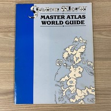 SHADOW WORLD MASTER ATLAS WORLD GUIDE 1989 FRP RPG ROLEPLAY SOURCEBOOK RULEBOOK