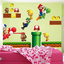 Super Mario DIY Removable PVC