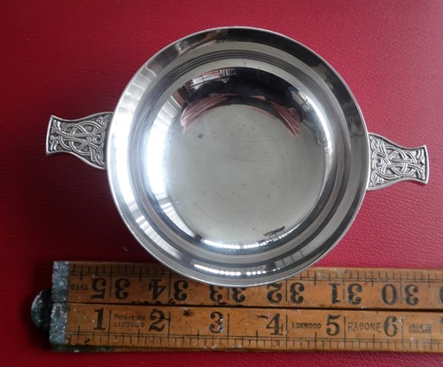 Quaich silver plated - quaich,
