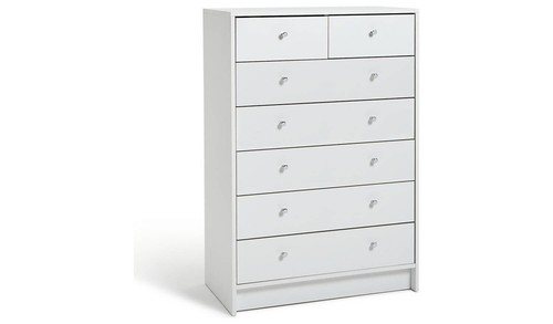 Malibu drawer chest white - chest,