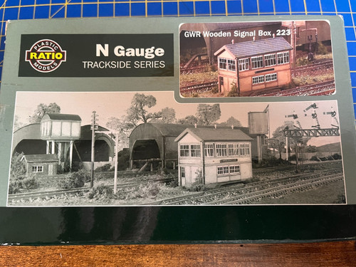 Ratio gwr wooden signal box - gwr,