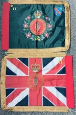 Ulster defence regiment miniature UDR 2nd Bn Armagh colours Flags 
